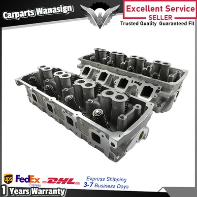 Cylinder Head Pair Left & Right Fits For 2009-21 Chrysler Dodge Jeep 5.7L Hemi - Image 1 of 4