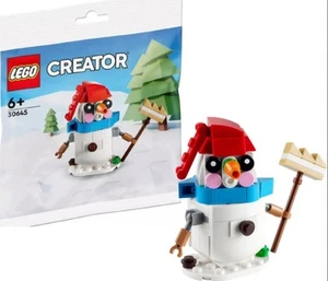 Lego Creator Snowman 30645 Poly Bag Set New Factory Sealed 2023 Retired - Picture 1 of 1
