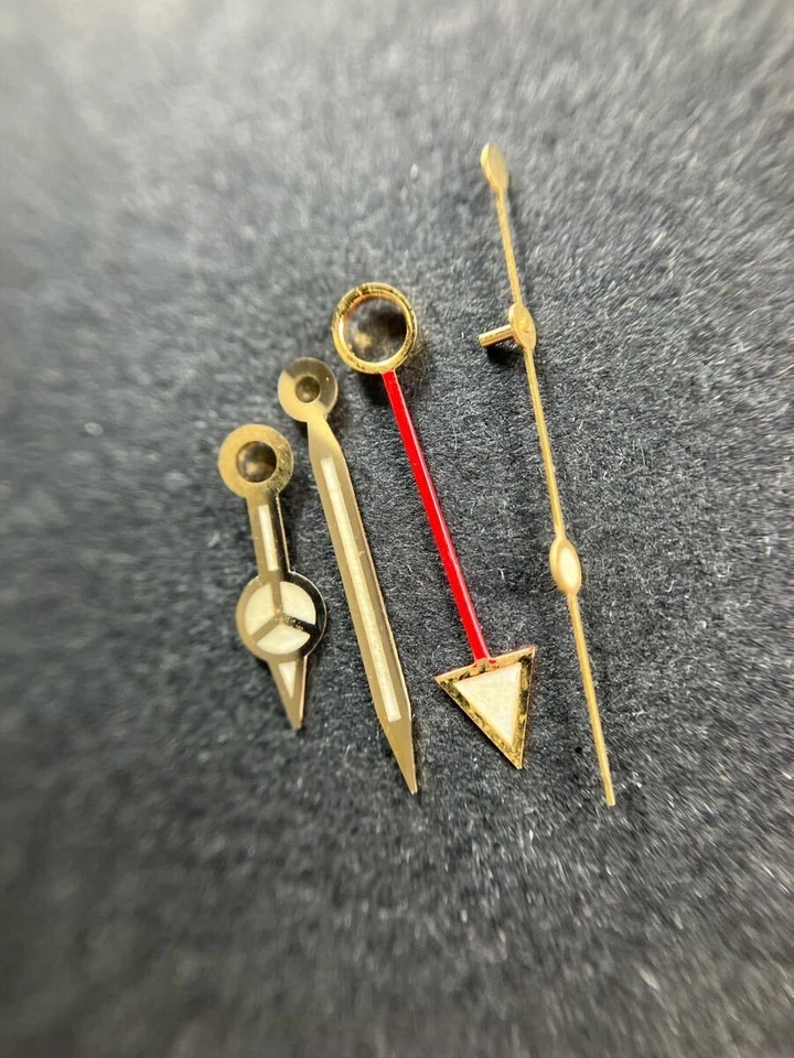 Quadrante originale 1675 3 GMT MASTER oro 4 lancette Rolex ROLEX cinturini ORIGINALE oro l - Immagine 1 di 4