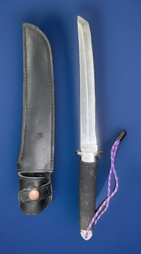 Vintage Cold Steel Magnum Tanto II Fixed Blade Knife 7-1/2" Blade made in Japan - Image 1 of 4