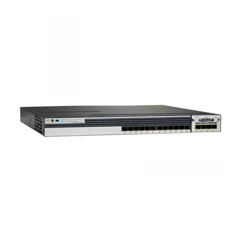 Cisco WS-C3750X-12S-S Catalyst 3750X 12 Ports SFP Managed Switch 1 Year Warranty - Image 1 of 1