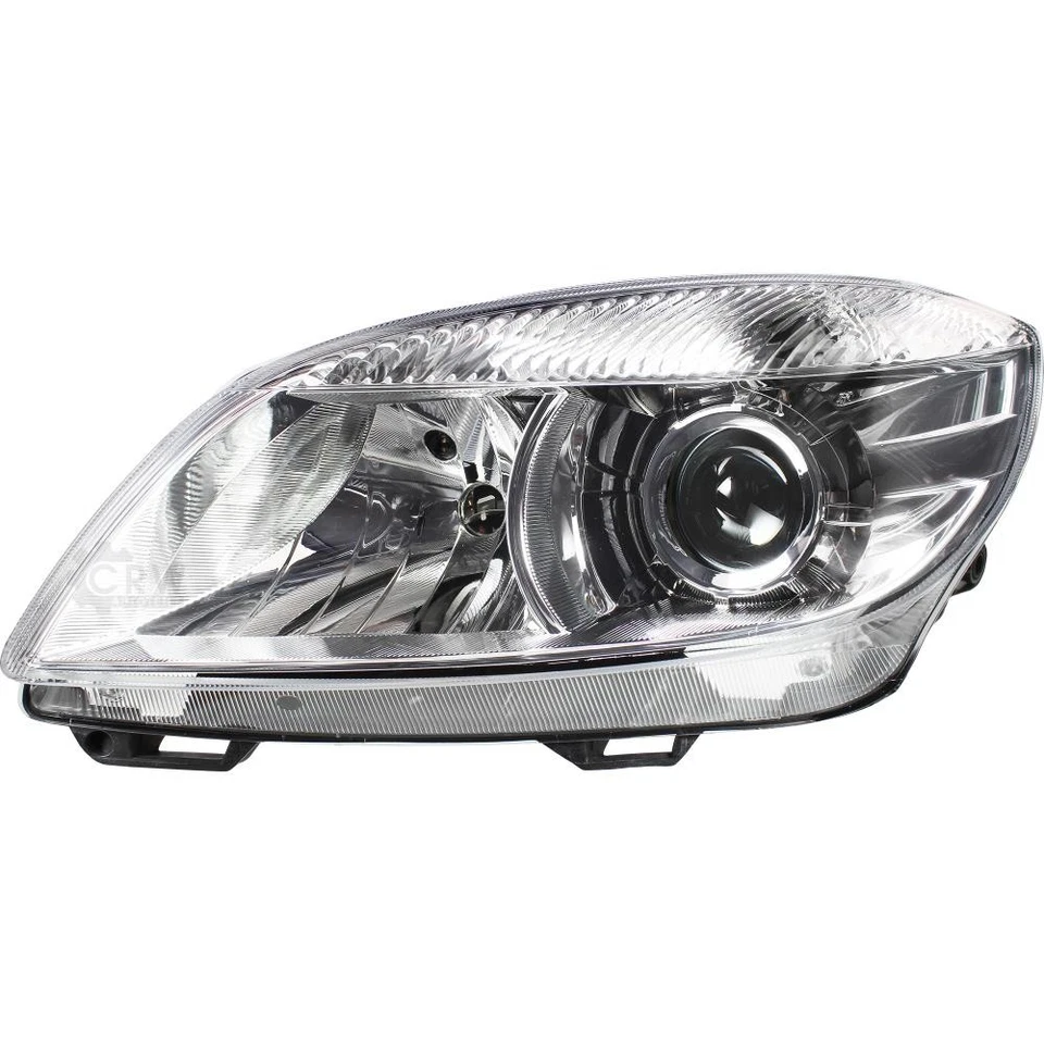 Halogen Scheinwerfer links H7/ H7 chrom für Skoda Fabia II Roomster Combi - Bild 1 von 1