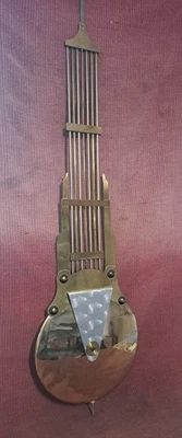 Balancier lyre pour horloge pendule comtoise carillon XIX - Photo 1/4