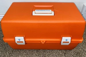 Flambeau PM2072 Paramedic First Aid Medical Case Or Tackle Box Orange - Picture 1 of 9