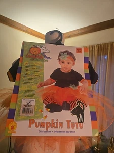 NIP - PUMPKIN TUTU - FALL/ HALLOWEEN COSTUME - 6-9 mon. - Picture 1 of 5