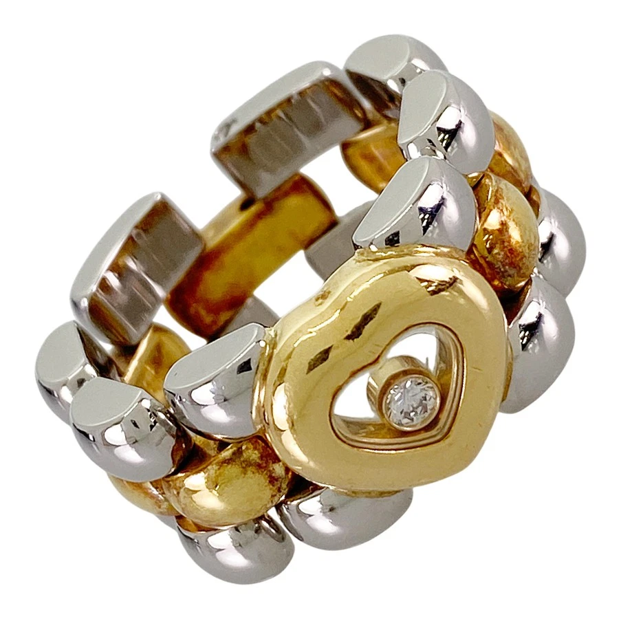 Anillo Chopard Happy Diamond oro amarillo diamantes Foto 1 de 4