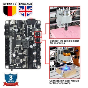 〖Ger〗 CNC 3018 PRO GRBL Controller 3 Axis Control Board Laser Engraving Machine - Bild 1 von 7