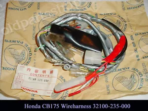 Honda CB175 CL175 Wireharness NOS CB175 WIRING HARNESS LOOM 32100-235-000 - Bild 1 von 3