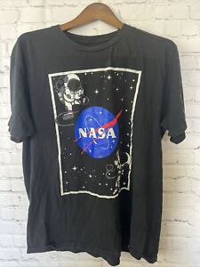 NASA Eighty Eight Tee Short Sleeves T-Shirt Size XLarge Black 100% Cotton