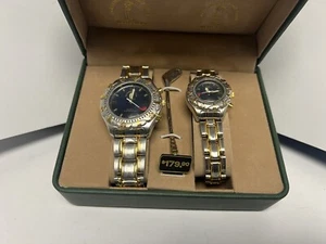 Hollywood Golf Club Watches His & Hers New And Working - Picture 1 of 6