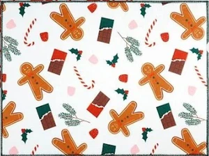 Tappetino Asciugapiatti Cucina Microfibra (15"x20") NATALE, BISCOTTI PAN DI ZENZERO, ATH - Foto 1 di 14