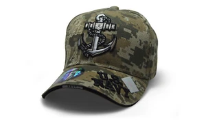 US Navy Mütze Militär navy offiziell lizenziert Baseballkappe Strapback Digi - Bild 1 von 5