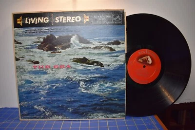 Munch Boston Debussy La Mer Ibert Ports of Call LP RCA Shaded Dog Stereo - Image 1 of 2
