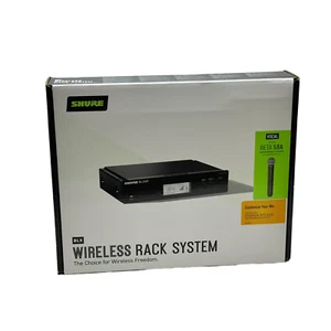 Shure BLX24R/B58 Wireless Microphone System Handheld Vocal Mic Receiver H11 Band - Picture 1 of 12