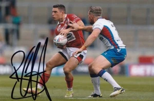 Brodie Croft Firmada a Mano Salford Red Devils 6x4 Foto Liga de Rugby Autógrafo 8 - Imagen 1 de 1