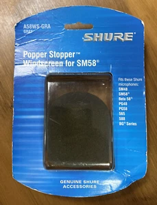 Shure A58WS-GRA Popper Stopper Windscreen for Shure Microphones Gray - Picture 1 of 2