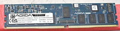 Agiga 16GB NVDIMM DDR4-3200 Persistent AI Optimized RAM  AGIGA8811-016ACA - Image 1 of 4