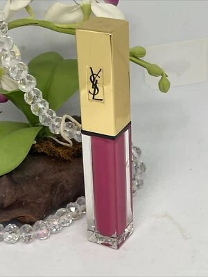 YSL Yves Saint Laurent Vinyl Couture Mascara - # 6 I'm The Madness (Pink) - New - Image 1 of 4