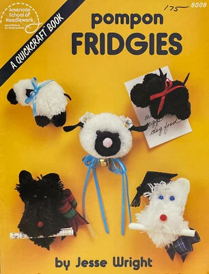 Pompon Fridgies by Jesse Wright - Leaflet 6008 -1985 - Image 1 of 2