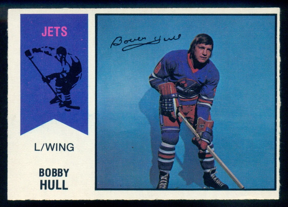 1974-75 OPC O PEE CHEE WHA Hockey#50 BOBBY HULL NM WINNIPEG JETS BLACKHAWKS Card - Image 1 of 1