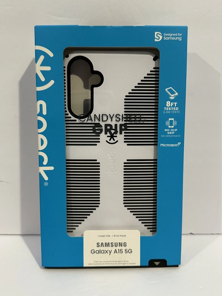 SPECK Candyshell Phone Case Samsung Galaxy A15 5G - White | Black
