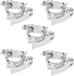 5 Pack 2" Quick Lock Release Stage Lighting Clamp, Heavy Duty 220 Lbs Aluminum D - Picture 1 of 6