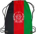 U24 Turnbeutel Sportbeutel Gymbag Fahne Flagge Afghanistan