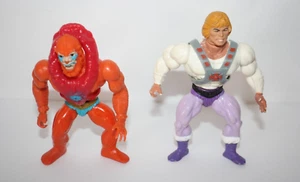 VTG Masters Of The Universe MOTU Prince Adam & Beast Man Lot Of 2 Figures 1981 - Picture 1 of 5