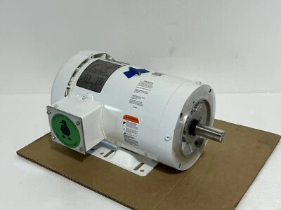 Leeson 121867.00 Electric Motor 1 HP 1760 RPM 208-230/460V 145TC, C143T17WK11A - Image 1 of 4
