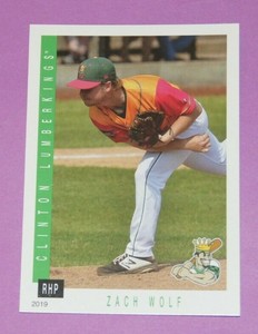 2019 Grandstand, Clinton LumberKings - ZACH WOLF
