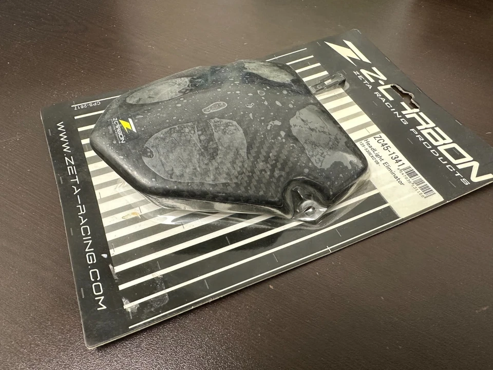 Eliminador de hedlight ZETA Z-CARBON KTM 125 EXC/EXC-F/XC-W 2008-2012 (ZC45-1341) - Imagem 1 de 4