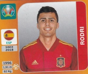 Pegatina Panini Euro EM 2020 - 2021 Edición Torneo Nº 525 Rodri - Imagen 1 de 1