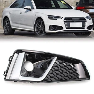 Front Right Side Lower Bumper Fog Light Cover Grill Fit Audi A4 S4 18-20 - Foto 1 di 9
