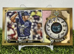 2022 Topps Gypsy Queen Baseball Wander Franco GQ Gems RC GGM-27 Aquamarine - Picture 1 of 2