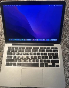 Grade A! MacBook Pro A1502 13.3" (128GB HDD, Intel i5-5257u, 2.70 GHz, 8GB) - Picture 1 of 6