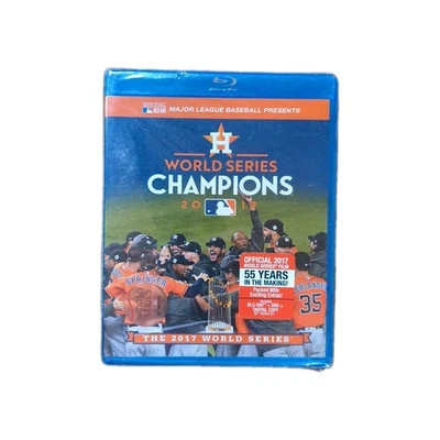 World Series Champions 2017 Houston Astros Blu-Ray Brand New Sealed Free Shippin - Image 1 of 4