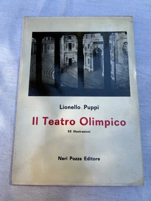 Il Teatro Olimpico Illustrate Lionello Puppi Neri Pozza 1963 64p 1st Cloth ITALY - Image 1 of 4