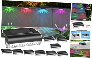 Solar Step Lights Outdoor, Solar Outdoor Lights Waterproof Solar Pool Lights - Picture 1 of 8