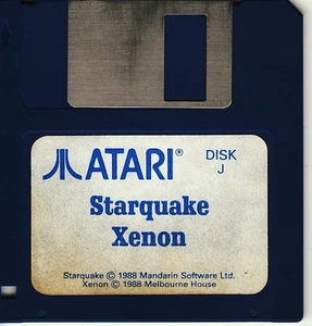 ATARI disk Starquake Xenon - Afbeelding 1 van 1