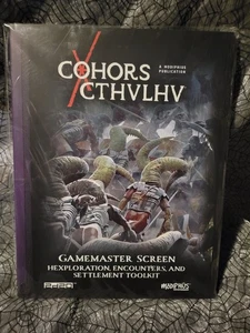 Cohors Cthulhu RPG Gamemasters Toolkit 4 Panel GM Bildschirm Karte Buch 2W20 Modiphus - Bild 1 von 9