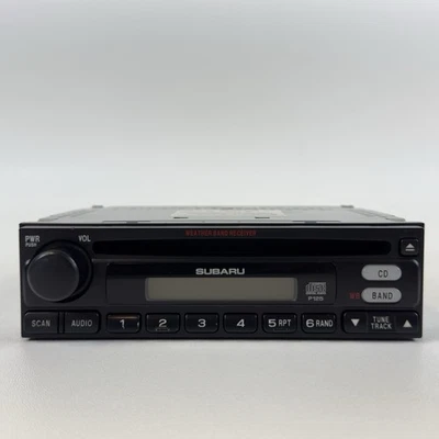 Оригинальный радиоприемник Subaru AM FM CD-плеер с диапазоном погоды 86201AE28A - Изображение 1 из 4