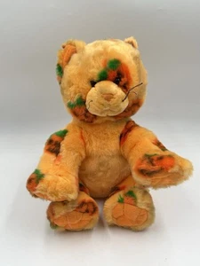 Build A Bear 12" Plush Pumpkin Kitty Cat Halloween 2008 BAB Retired OG RARE! - Picture 1 of 5