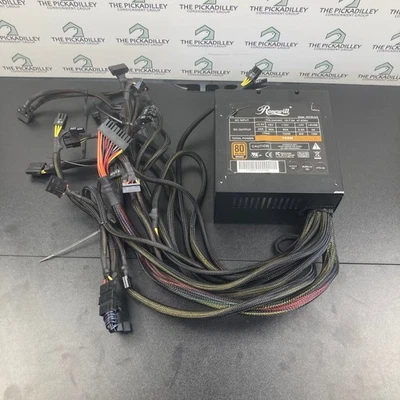 Rosewill RX750-S-B 750W 80 Plus Bronze Power Supply ATX PSU Computer PC Parts - Image 1 of 4