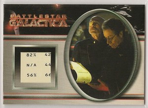 Battlestar Galactica Season 4 Relic Card RC3 Flight Status Documents 297/300