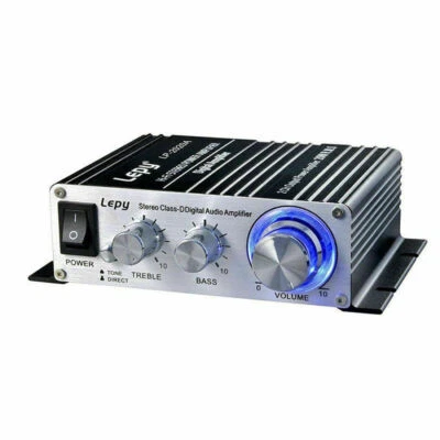 Lepy LP-2020A HiFi Stereo Digital Power Amplifier Home Car Auto Audio Amp 20W×2 - Image 1 of 4