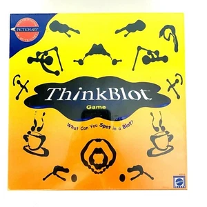 Thinkblot Game By Mattel and Pictionary Fun Game For Adults - New In Box - Picture 1 of 7