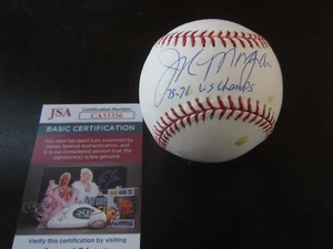 Joe Morgan Autograph Signed Auto Baseball Ball JSA (B23) Reds 75-76 WS Champs - Picture 1 of 6