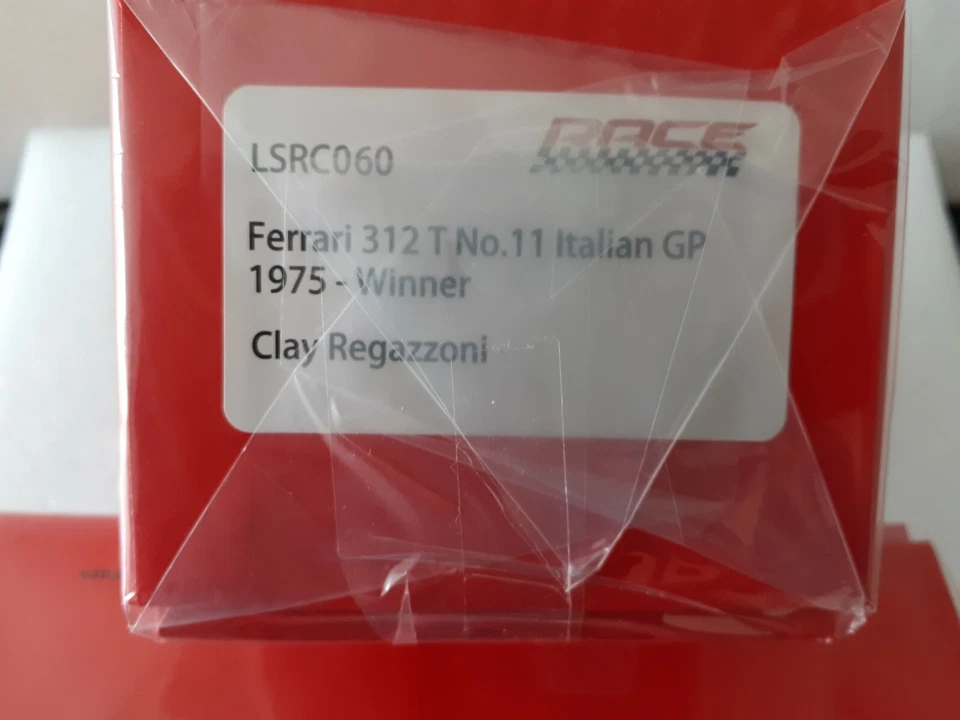 LookSmart LSRC060 1:43 Ferrari 312T 1st Italian gp 1975 Regazzoni - Image 1 of 1