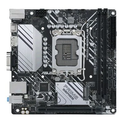 ASUS PRIME H610I-PLUS D4-CSM Motherboard H610 LGA1700 Max.64GB DDR4 Mini ITX - Image 1 of 2