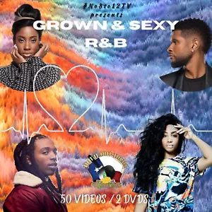 Grown & Sexy Video Myxer ...50 official R&B music videos * 2 DVDs * (Brand New) - Picture 1 of 2